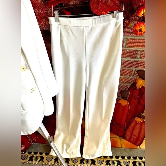 HOOPER WHITE VINTAGE POLYESTER PANTS - Picture 5 of 6